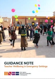 NEW TRANSLATIONS: Guidance Note for Teacher Wellbeing in Emergency Settings 